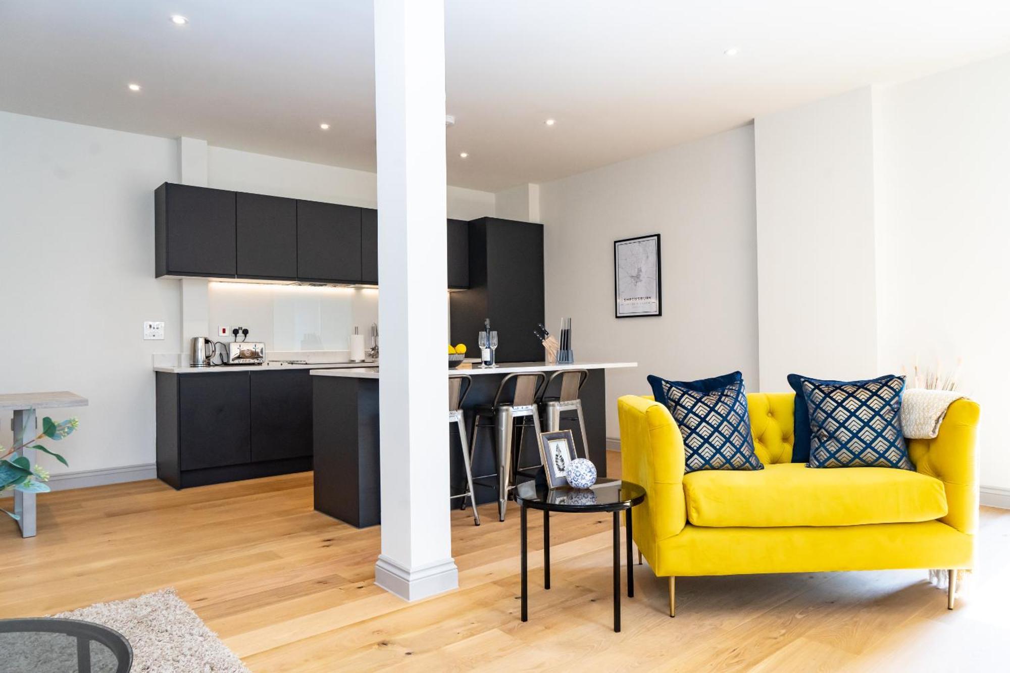 Apartment The Old Glassworks By Bevolve Shrewsbury