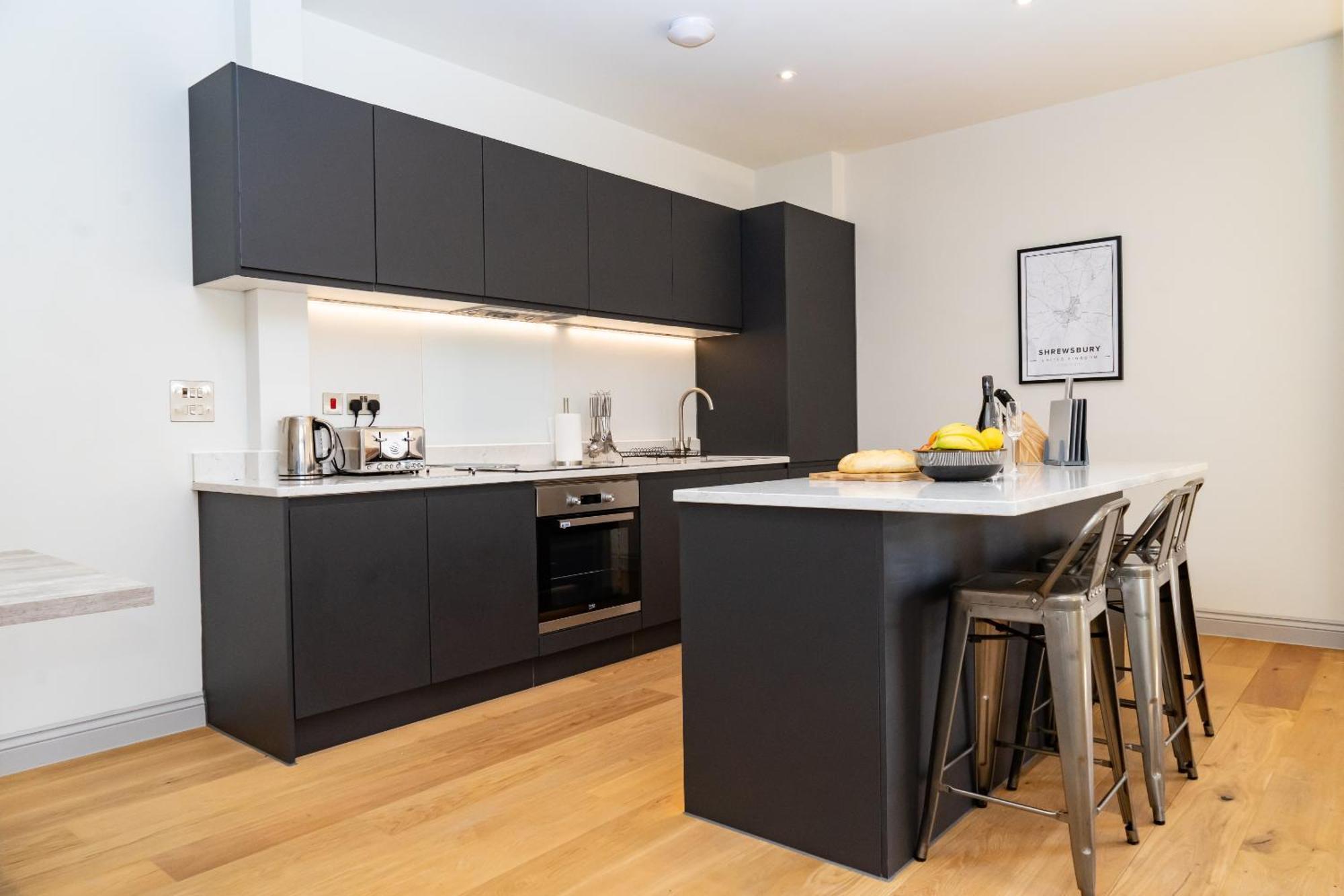 Apartment The Old Glassworks By Bevolve Shrewsbury